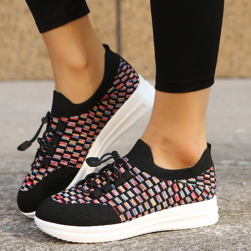 Breathable Weaving Running Sneakers