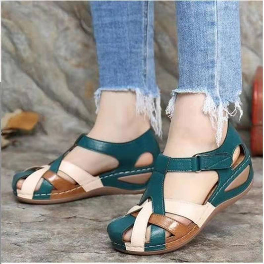 Roman Style Velcro Sandals