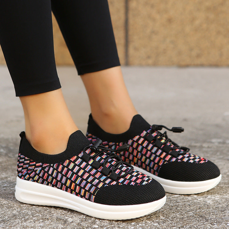 Breathable Weaving Running Sneakers