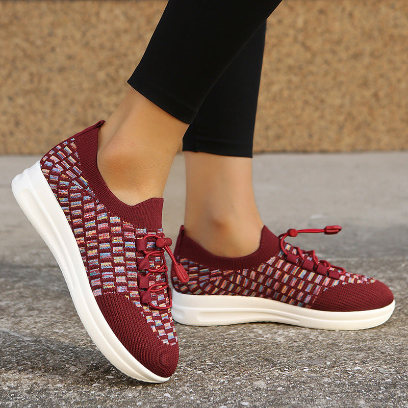 Breathable Weaving Running Sneakers