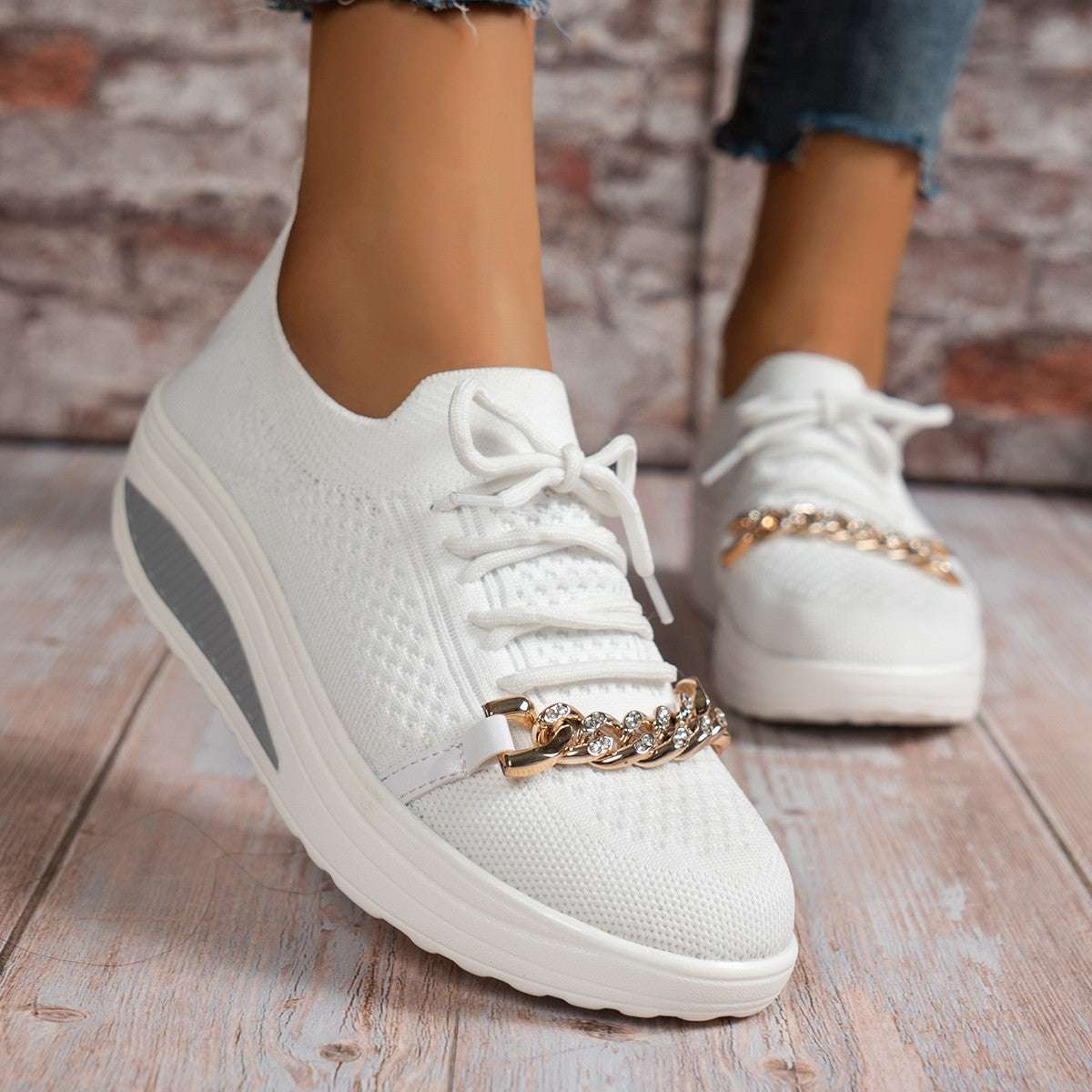 Sport Chain Women's Sneakers